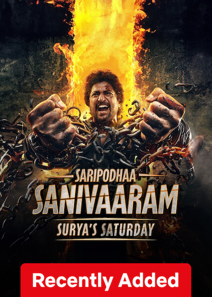 Saripodhaa Sanivaaram on Netflix