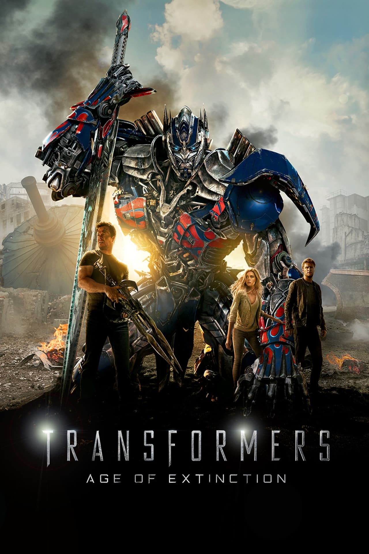 Transformers: Age of Extinction  poster